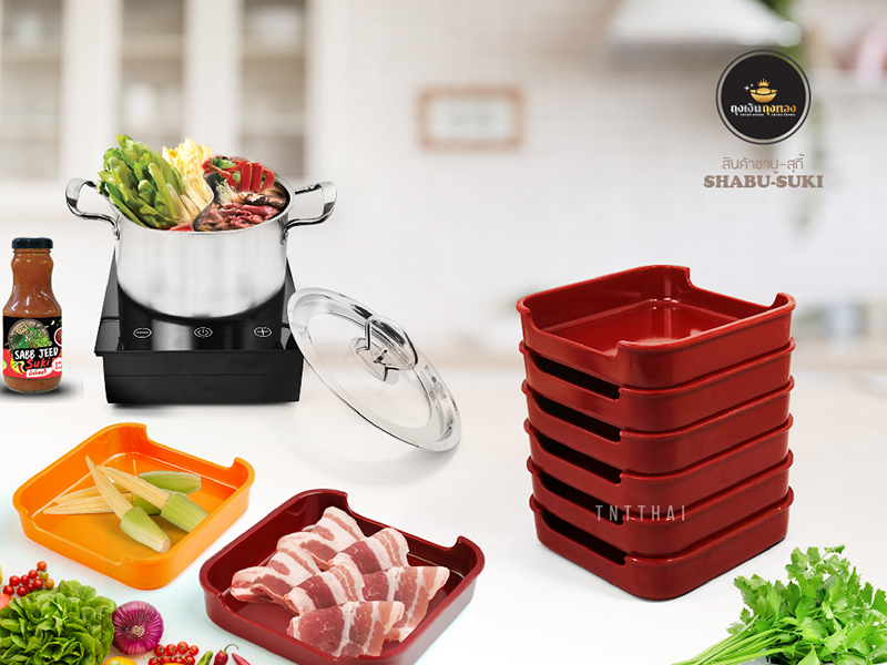 CONDO 5.5 นิ้ว สีแดง แพค 12 ใบ