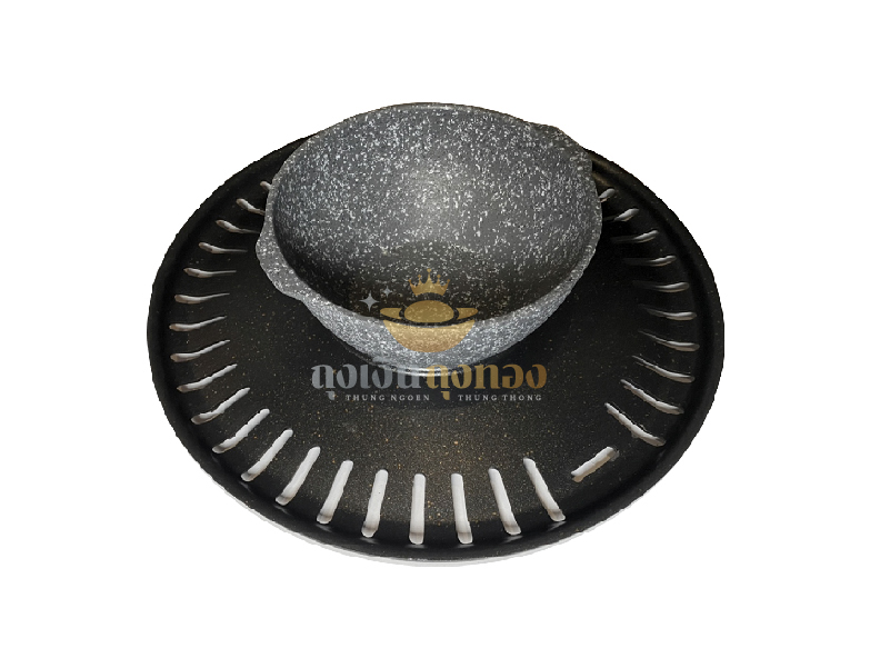 ตะแกรงย่างอลูมิเนียมเคลือบ Non-Stick